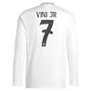 Original Fußballtrikot Real Madrid Vini JR 7 Heimtrikot 2024-25 Langarm Für Herren